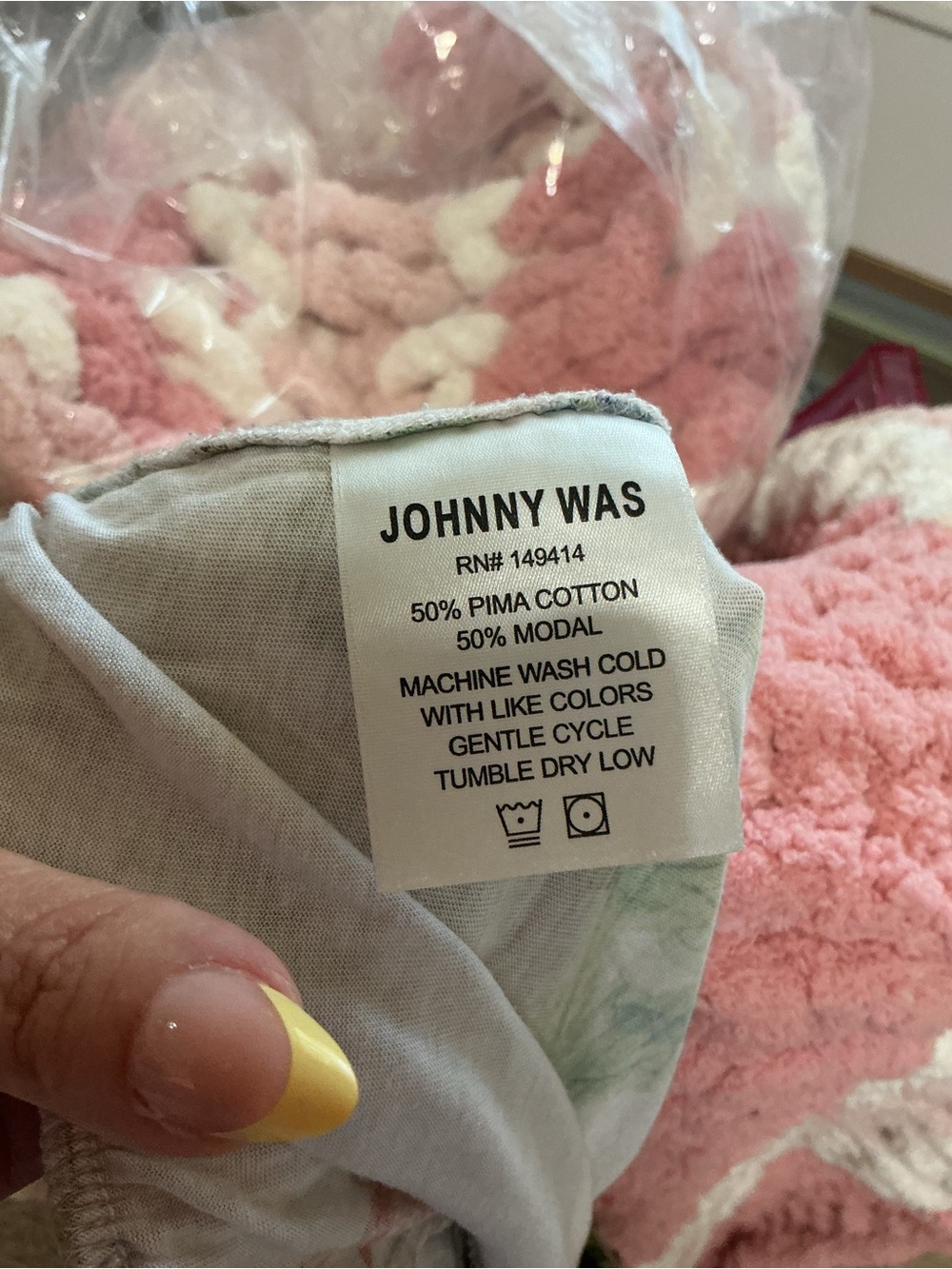 Johnny Was Floral Lounge Pants - Picture 4 of 4